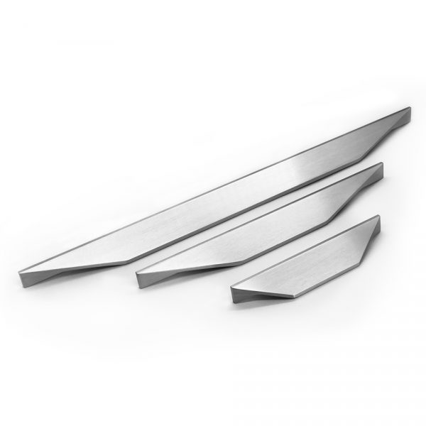 Tiradera DENALI - Plateado Cepillado