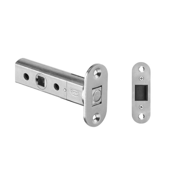 Resbalón Magnético para puertas de paso - Plateado Satinado